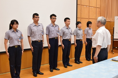 105年特考班警職組-幹部交接照片(1060609)