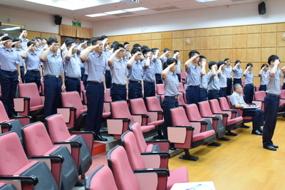 105年特考班警職組-幹部交接照片(1060609)