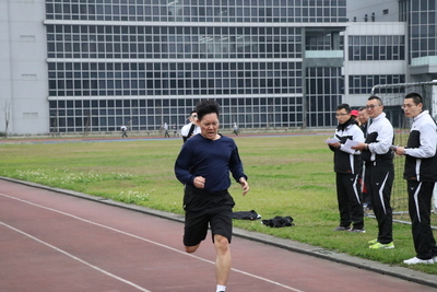 105年特考班警職組-3000公尺跑步測驗照片
