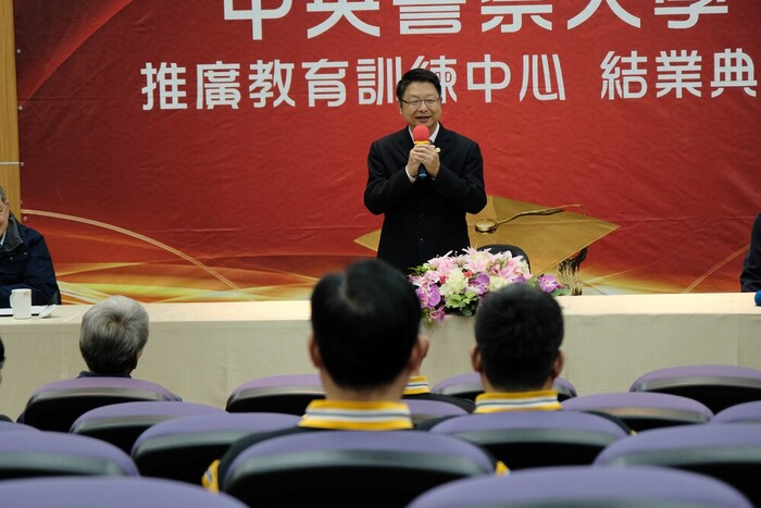 結業典禮主任鼓勵及期勉