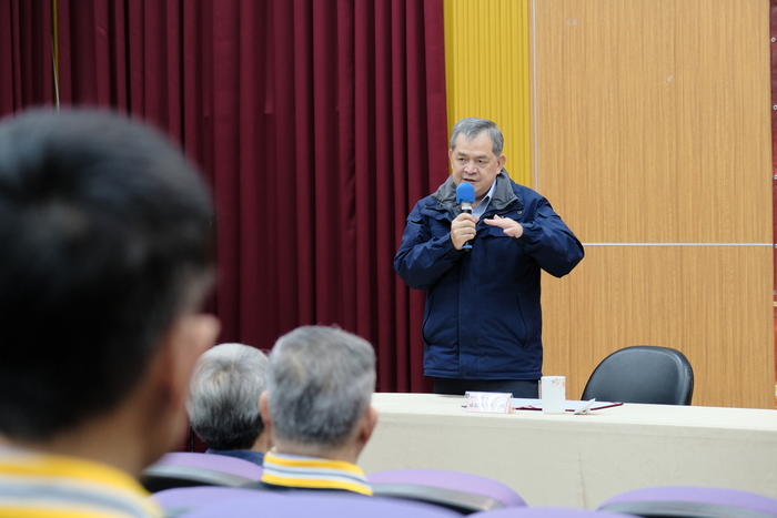 楊副分署長朝卿對大家的期勉