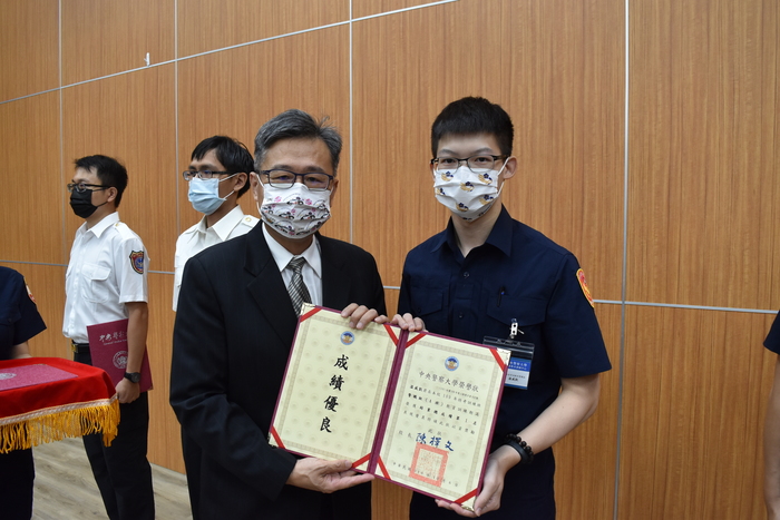 109年特考訓練班（警職組）結業總成績第1名