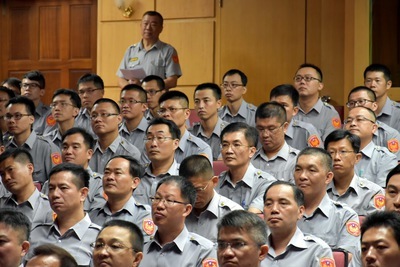 警佐班第37期第2類學員開訓典禮照片