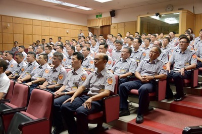 警佐班第37期第2類學員開訓典禮照片