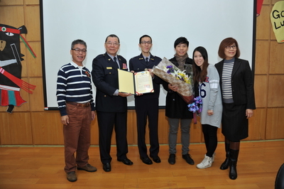 頒發結訓證書