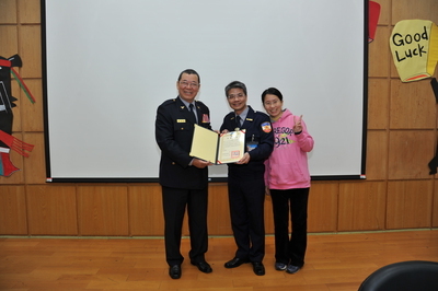 頒發結訓證書