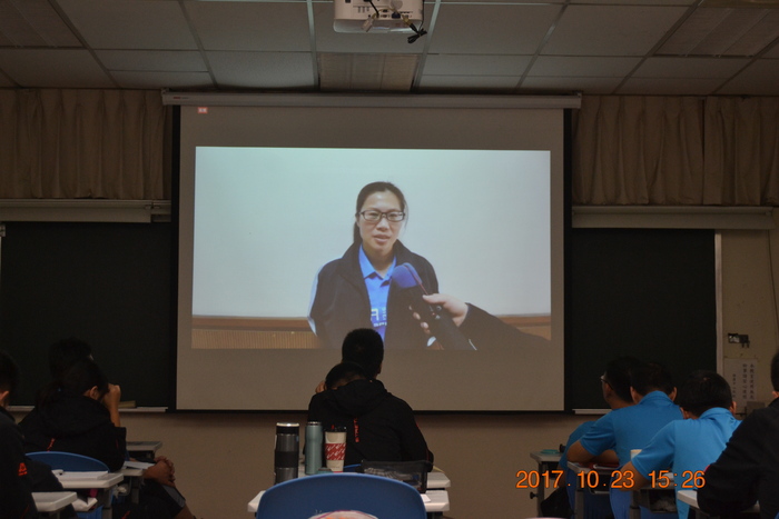 警佐班第37期第2類-口語與鏡頭表達訓練課程照片(1061023)
